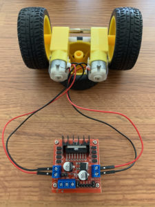 L298N Wired to TTMotors