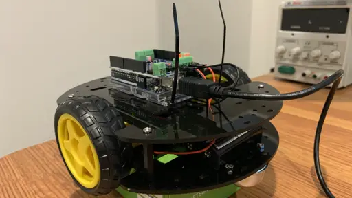 Arduino UNO Robot Motion Loop (9 Steps)